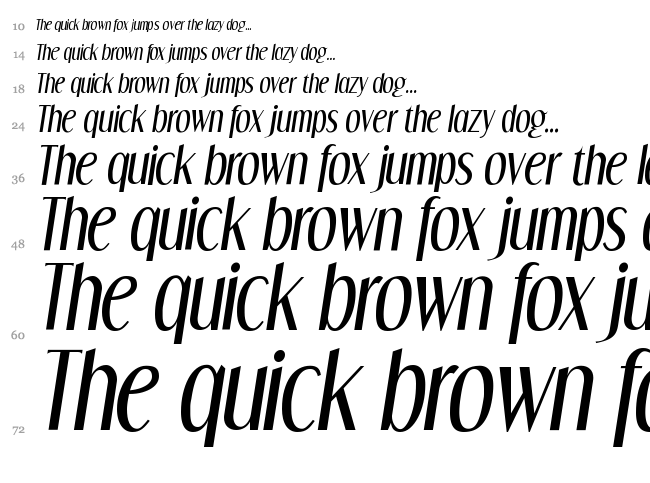 Dream Orphans font waterfall